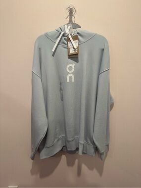 On Running Men's Crewneck Hoodie - Light Blue